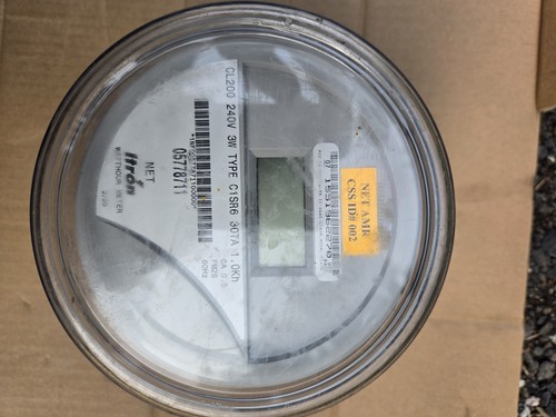 Itron centron c1s form - itron,